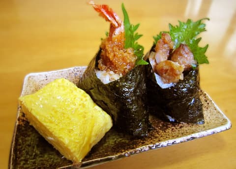 Omusubi・Takezaki・Tamagoyaki